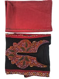 Rang-e-Khizan Orchid Paisley Zari Phiran